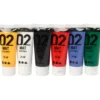 Akrylmaling matt 20 ml. - Basisfarger, 6 stk
