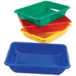 Aktivitetsbrett av plast, 4 stk.