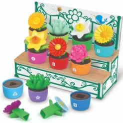 Aktivitetssett med blomster