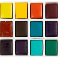 Akvarellfarger Art Aqua - Miks, 12 farger