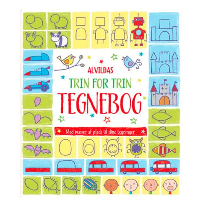 Alvildas Trinn for Trinn tegnebok