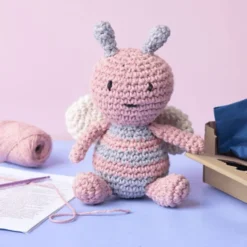 Amigurumi Heklesett - Bien Bianca
