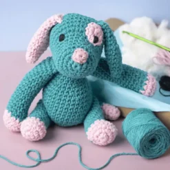 Amigurumi Heklesett - Hunden Honey