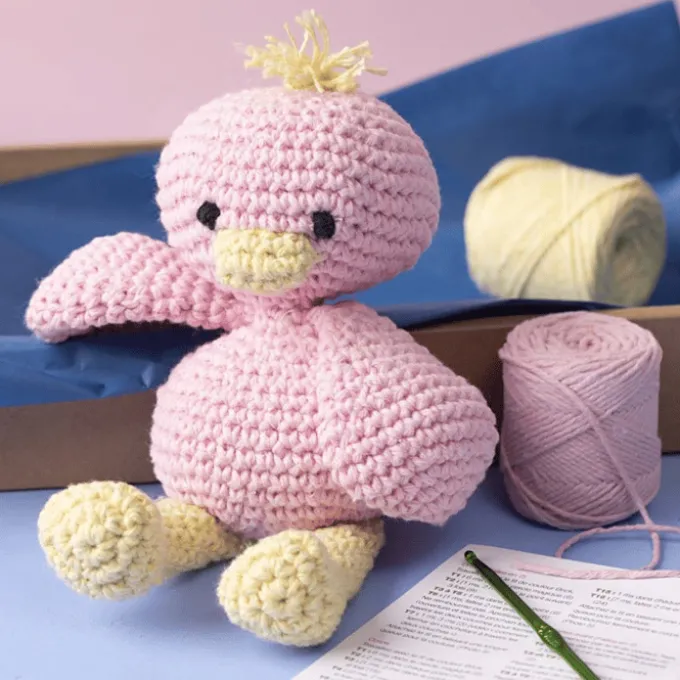 Amigurumi Heklesett - Anda Elly