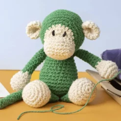 Amigurumi Heklesett - Apen Abel