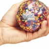 Anti-stress ball - transparent m. perler