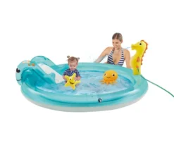 Badebasseng m. vanntilkobling og sklie