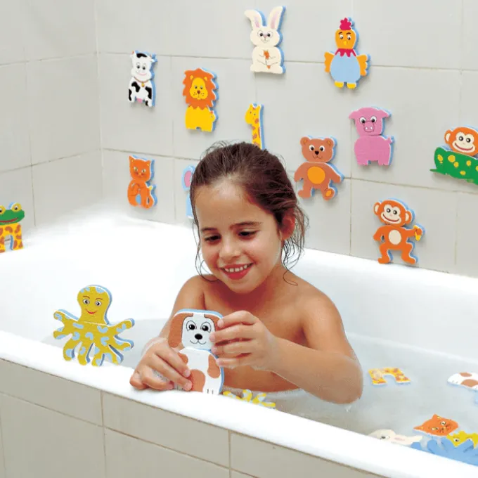 Badelek - Mix & match dyr, 26 deler