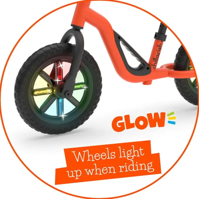Balansesykkel Charlie GLOW Oransje (18 md. - 4 år)