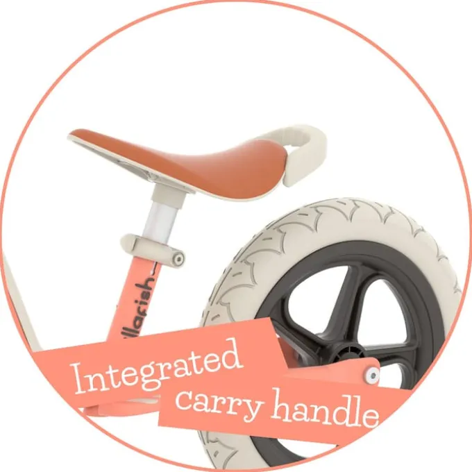 Balansesykkel Charlie LUX - Coral (2-5 år)