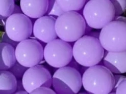 Ballbasseng baller Ø7 cm - Lavendel, 100 stk