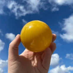 Ballbasseng baller Ø7 cm - Sennepsgul, 100 stk