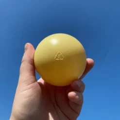 Ballbasseng Ø7 cm – Lysegul, 200 stk.