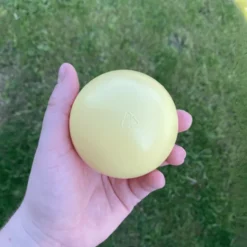 Ballbasseng Ø7 cm – Lysegul, 200 stk.