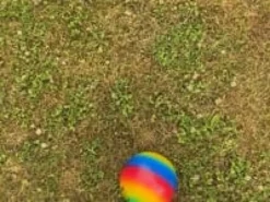 Ball - Regnbueball 18cm