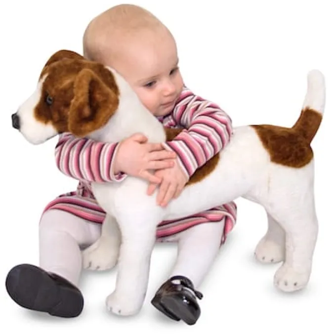 Bamse Plysj - Hund Jack Russell Terrier