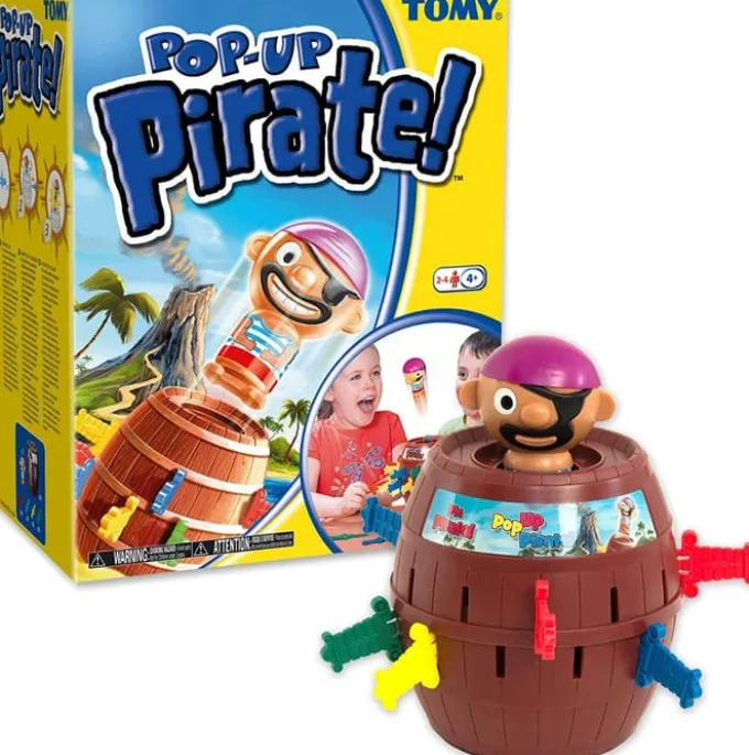 Barnespill - Pop-up pirat