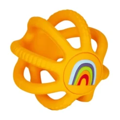 Biteball Ø 7 cm - Regnbue