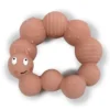 Bitedyr i 100% naturgummi - Larven Lily