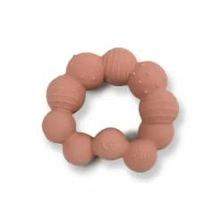 Bitedyr i 100% naturgummi - Larven Lily