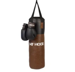 Boksesett med hansker 15 kg. - Retro