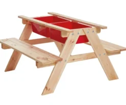 Bord- og benkesett til sand, vann og søle