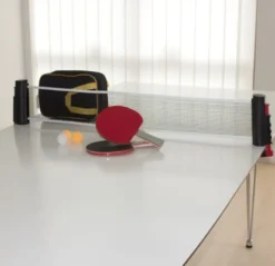 Bordtennissett - Transportabelt
