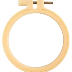 Broderinger av plast Ø9,5 cm - 10 stk.