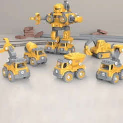Bygg selv 5-i-1 Truck-O-Bot