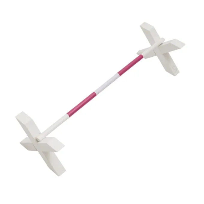 Cheval Roi tilbehør - Cavaletti, Hvit/rosa