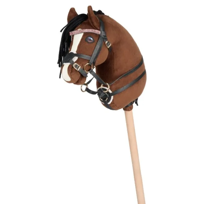 Cheval Roi tilbehør - Martingal, Svart/gull