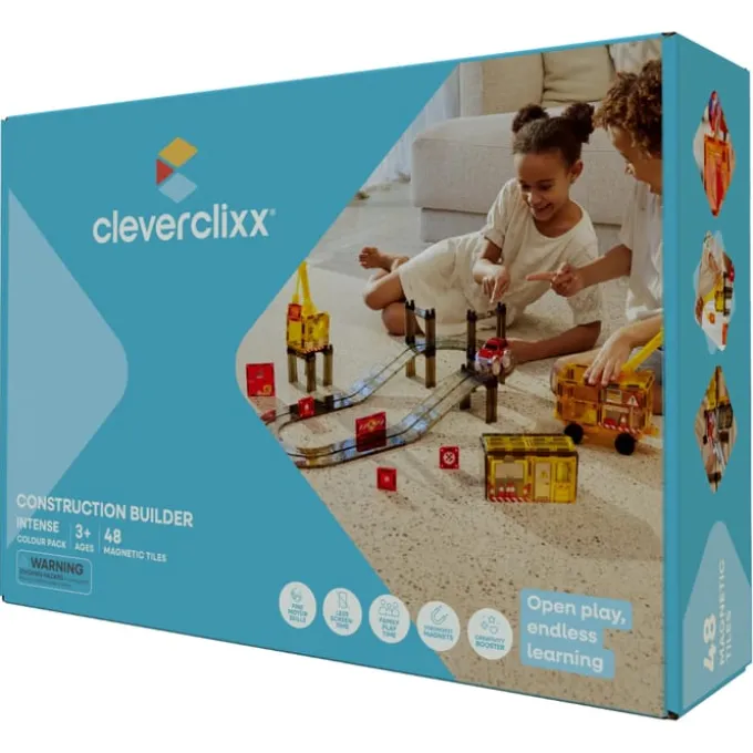 Cleverclixx | Intense Byggeplass, 48 stk.