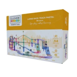Cleverclixx | Pastell racerbane, 80 stk