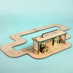 Crateit Town - Byens bensinstasjon, 28 deler