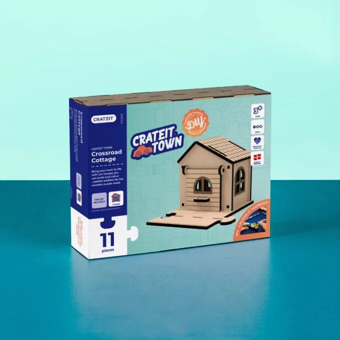 Crateit Town - Lyskrysshytta, 11 deler