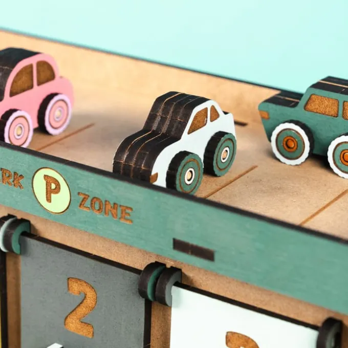 Crateit Town - Parkeringsanlegget, 36 deler