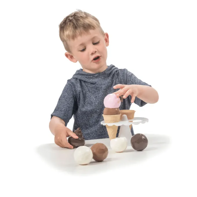 Cupcake- & is-sett med 56 deler