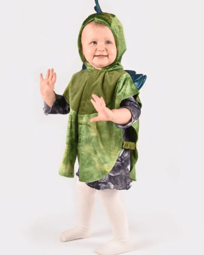 Dinosaurkostyme, str 1-4 år