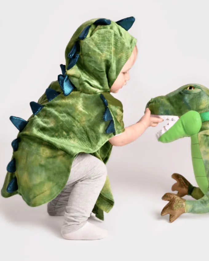 Dinosaurkostyme, str 1-4 år