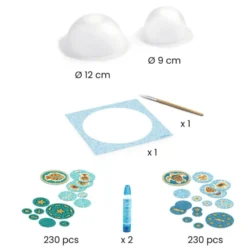 DIY - Lag papirskåler, Havet