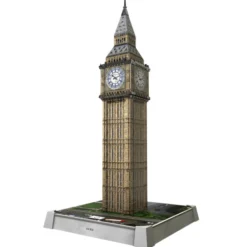 3D LED-puslespill med 216 brikker - Big Ben