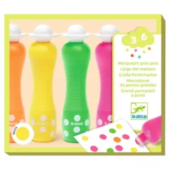 Dot Markers - Neon, 4 stk.