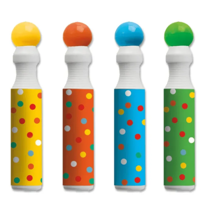 Dot Markers XXL, 4 stk.