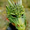 Dragemaske - Grønn