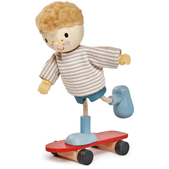 Dukkehusfigur - Edward og skateboard