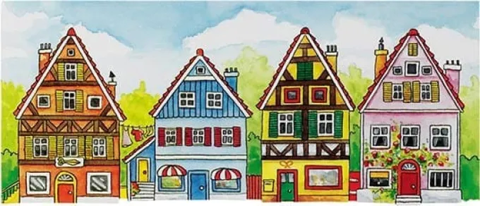 Dukketeater - Bordmodell (25 x 28 cm)