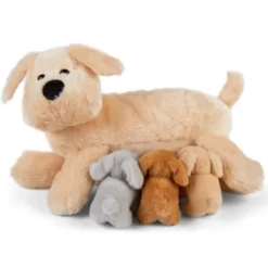 Familiebamse – Hundemor med valper