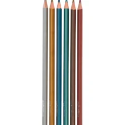 Fargeblyanter - Metallic, 6 stk