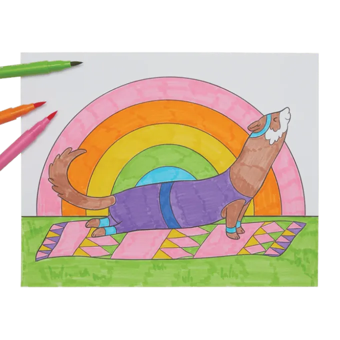 Fargebok - Work & Play Every Day