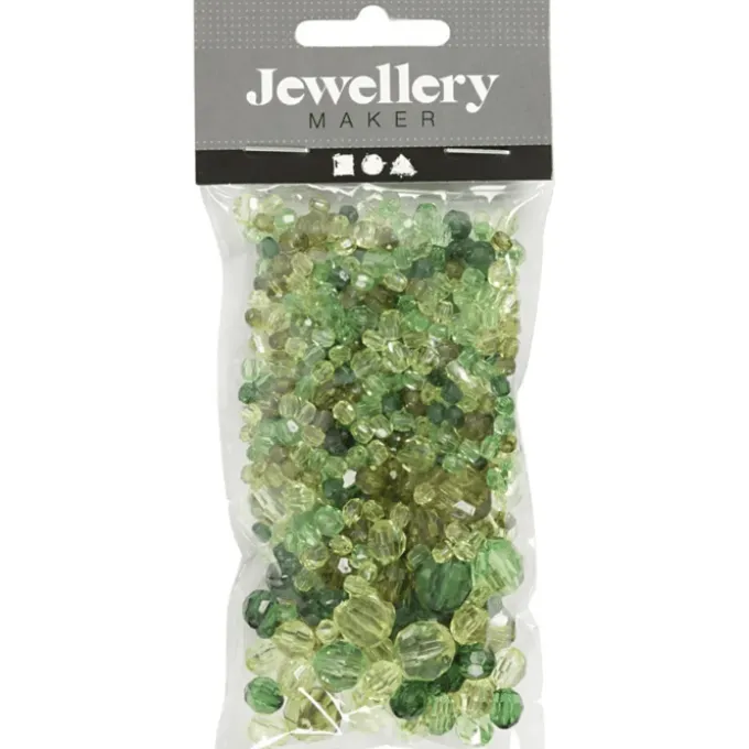 Fasettperlemiks - Grønn, 45 gr.